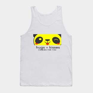 panda hugs and kisses comming for you Tank Top